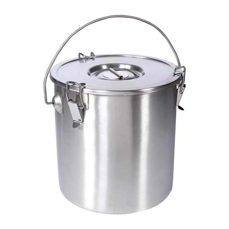 Dizdar Yemek Taşıma Kabı, Tabansız, Kapaklı, Saplı, 22x24 cm, 9 L — Dizdar