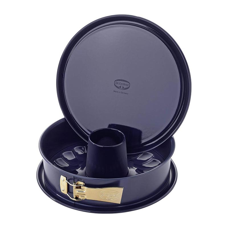 Dr. Oetker 1102 Back Liebe Emaye Borulu Dilimli Çift Tabanlı Kek Kalıbı, 26 cm — Dr. Oetker