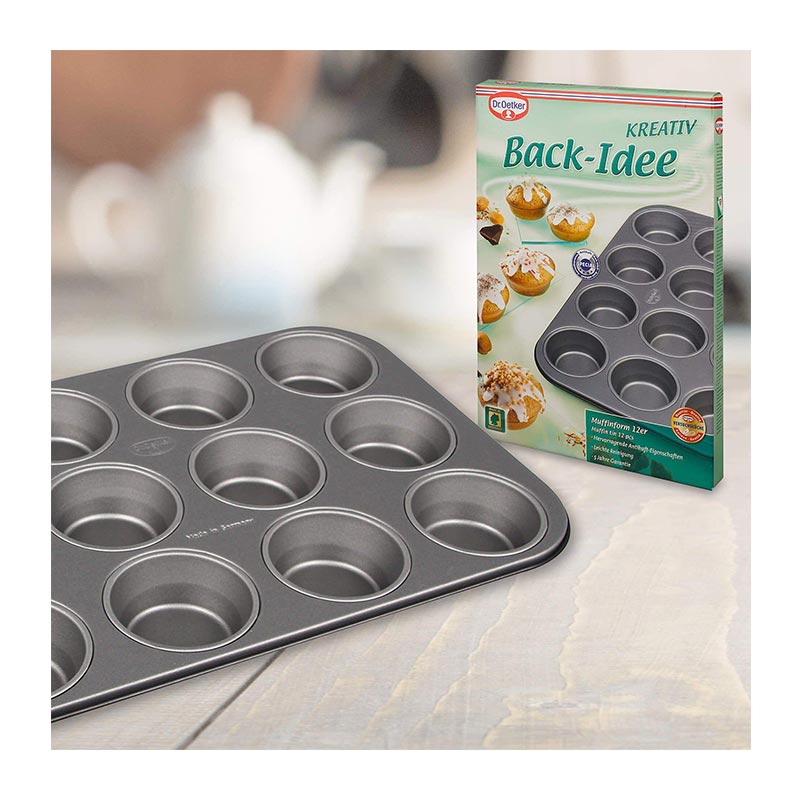 Dr. Oetker 1229 Back Idee Kreativ Muffin Kalıbı, 12'li — Dr. Oetker — Görsel 2