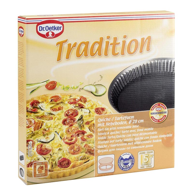 Dr. Oetker 1443 Tradition Çıkarılır Tabanlı Tart Kalıbı, 28 cm — Dr. Oetker — Görsel 2
