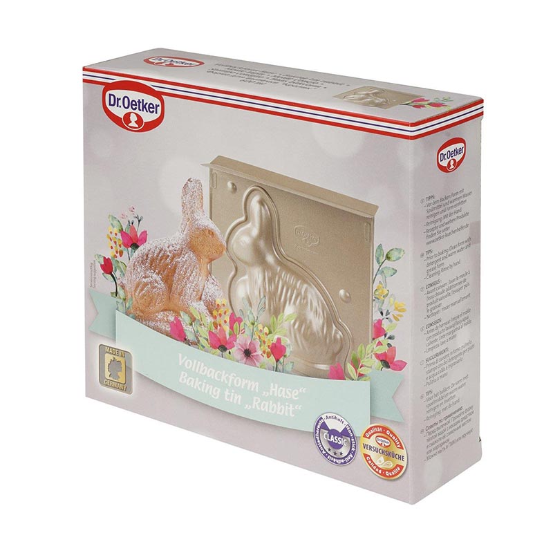 Dr. Oetker 1870 Golden Easter 3D Tavşan Şekilli Pişirme Kalıbı, 21.5 cm — Dr. Oetker — Görsel 3