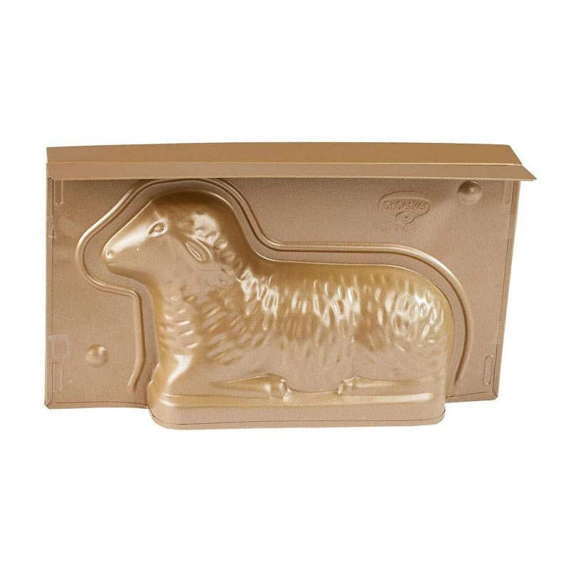 Dr. Oetker 1871 Golden Easter 3D Kuzu Şekilli Pişirme Kalıbı, 21.5 cm — Dr. Oetker