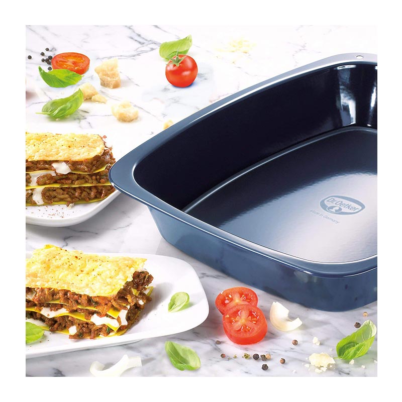Dr. Oetker 2360 Back Liebe Emaille Pişirme Tepsisi, 32x37 cm — Dr. Oetker — Görsel 2