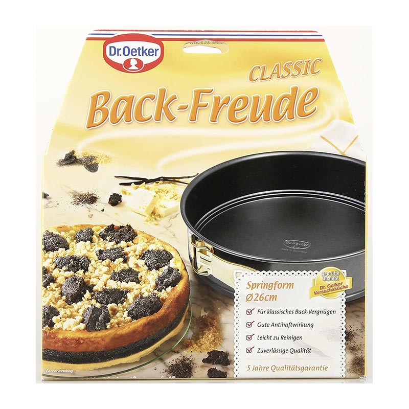 Dr. Oetker 2513 Back-Freude Kelepçeli Kek Kalıbı, 26 cm — Dr. Oetker — Görsel 2