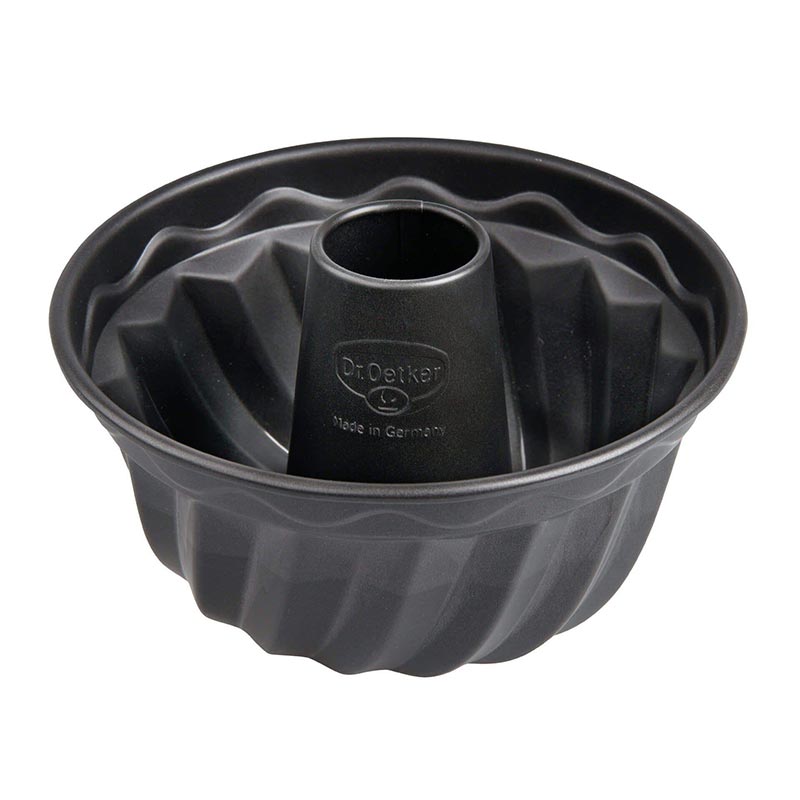 Dr. Oetker 2582 Back-Freude Clasic Kelepçeli Göbekli Kek Kalıbı, 18 cm — Dr. Oetker