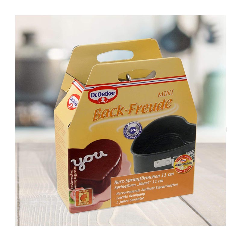 Dr. Oetker 2589 Back Freude Classic Kelepçeli Kalp Kek Kalıbı, 10.5 cm — Dr. Oetker — Görsel 2