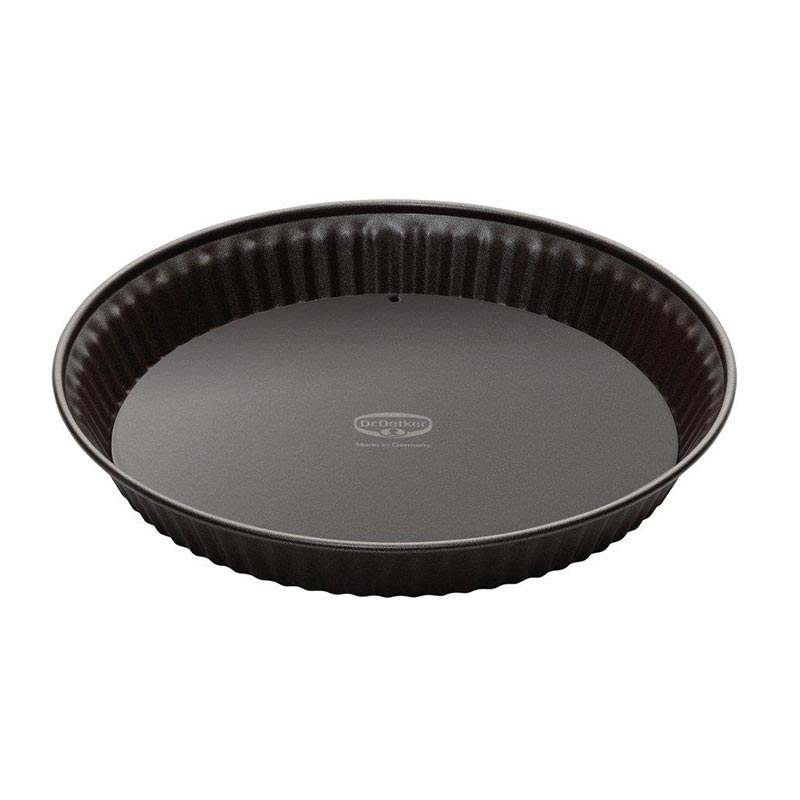 Dr. Oetker 4705 Back-Edition Emaye Kaldırma Tabanlı Tart Kalıbı, 28 cm — Dr. Oetker