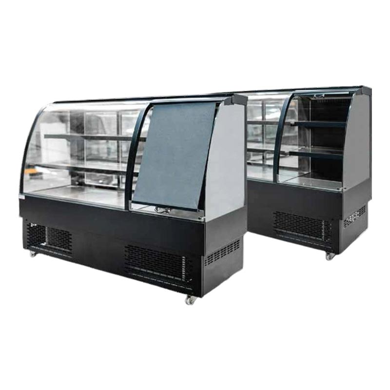 Ekofan Bombe Camlı Self Servis Teşhir Ünitesi, 180 cm — Ekofan