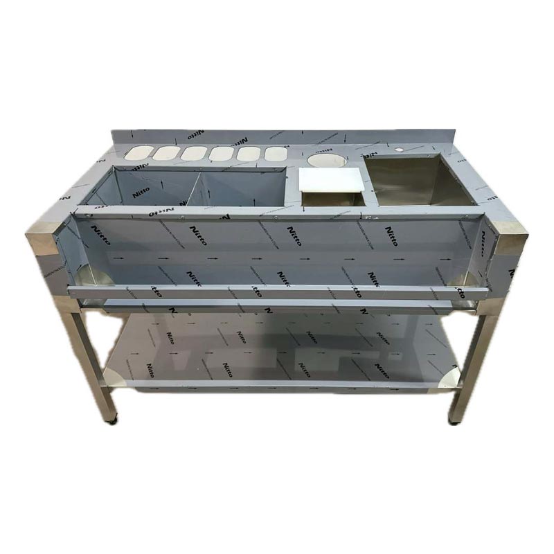 Ekofan Taban Raflı Kokteyl İstasyonu, 140x70x90 cm — Ekofan — Görsel 2