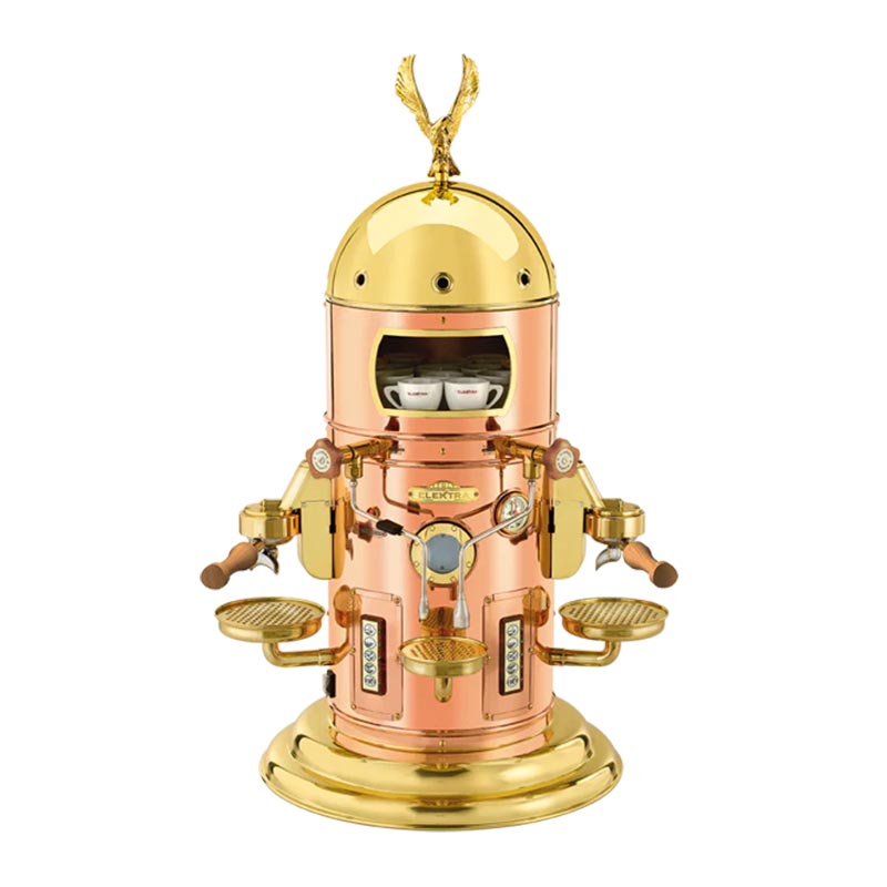 Elektra Belle Epoque Espresso Kahve Makinesi, 2 Gruplu, Bakır Pirinç — Elektra — Görsel 1