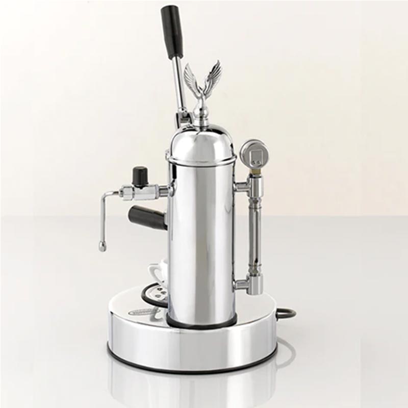 Elektra Micro Casa Leva S1C Yarı Otomatik Espresso Kahve Makinesi, Krom — Elektra — Görsel 2