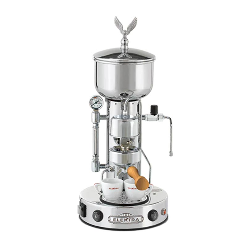 Elektra Micro Casa SX Yarı Otomatik Espresso Kahve Makinesi, Krom — Elektra