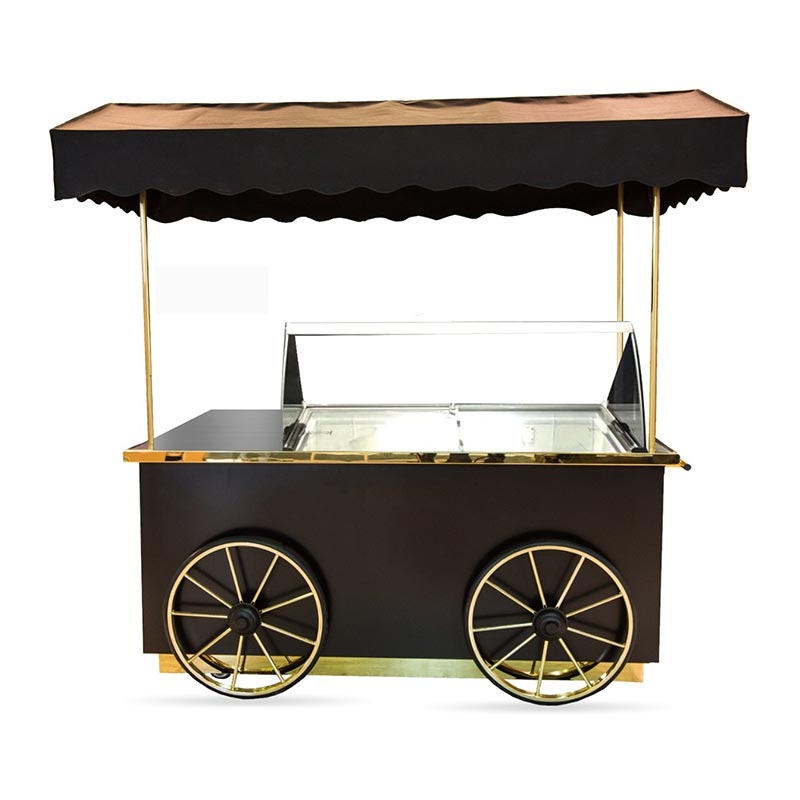 Emart Dondurma Arabası, 7 Kapasiteli, 180x75x95 cm — Emart