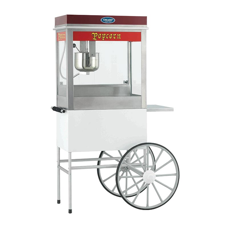 Emart Manavgat Mısır Patlatma Arabası, 95x45x170 cm — Emart