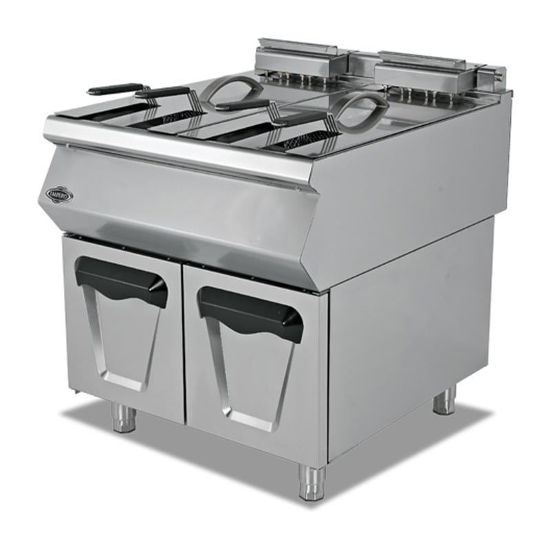 Empero 700 Plus Dolaplı Fritöz, 24+24 L, LPG'li — Empero