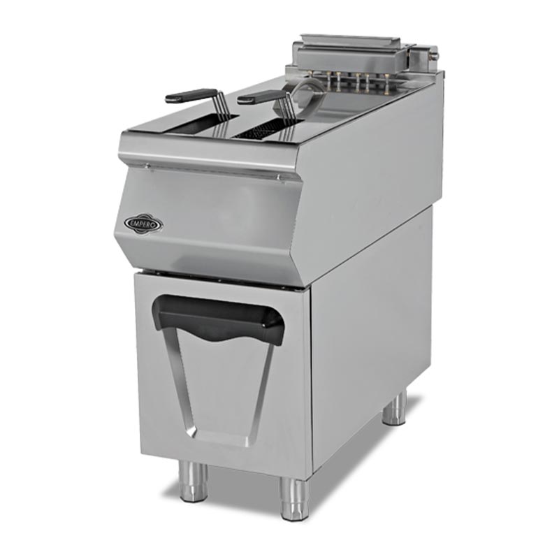 Empero 900 Plus Dolaplı Fritöz, 24 L, LPG'li — Empero