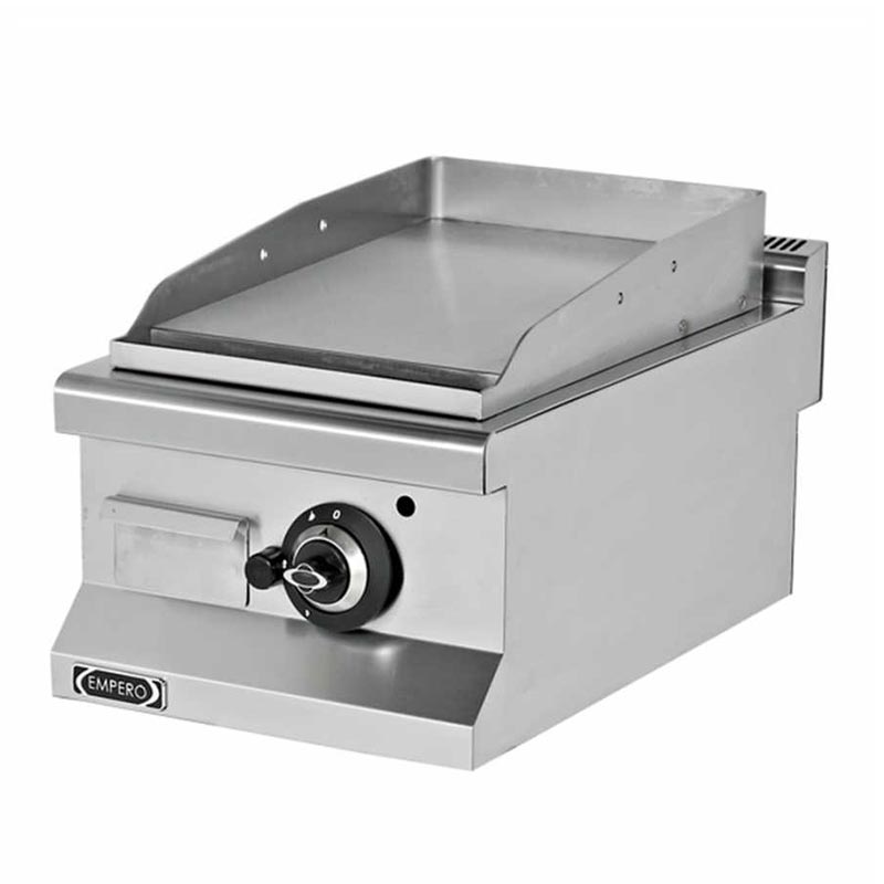 Empero Düz Pleyt Izgara, 40x63x28 cm, Krom Tabla, Elektrikli — Empero