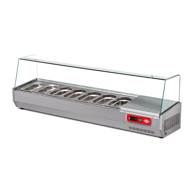 Empero EMP.210 Set Üstü Saladbar, 2100x350x500 mm — Empero