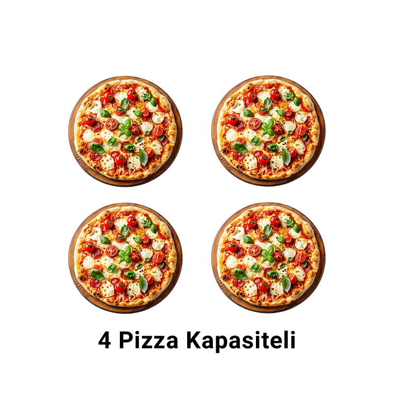 Empero EMP.4 25 cm x 4 Pizza Kapasiteli Pizza Fırını, Elektrikli — Empero — Görsel 2