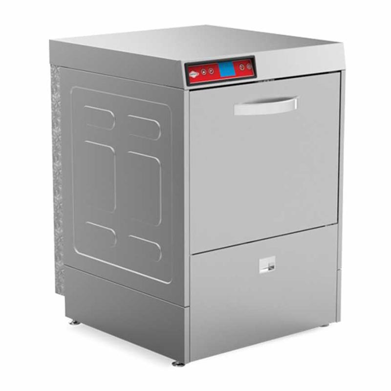 Empero EMP 500-D Çift Cidarlı Set Altı Bulaşık Yıkama Makinesi, Drenaj - Deterjan - Parlatıcı Pompalı — Empero