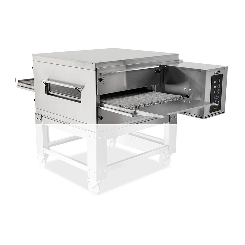 Empero EMP.50E.1340 Dijital Kontrollü Konveyörlü Pizza Fırını, 171x114x45 cm, Elektrikli — Empero