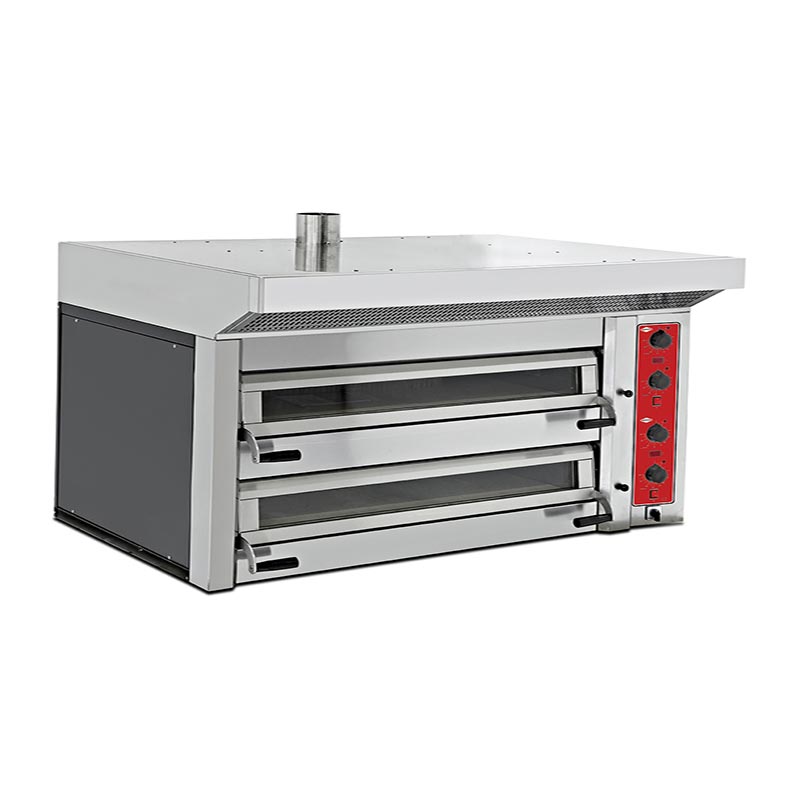 Empero EMP.GF.02.D Gold Maxi 34 cm x 6+6 Pizza Kapasiteli Çift Katlı Pizza Fırını, Elektrikli — Empero