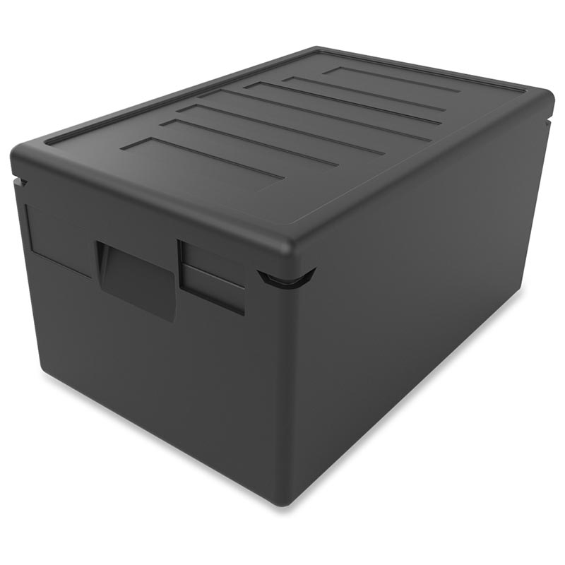 Empero Epp Carrybox Thermobox, 1/1 GN, Üstten Yüklemeli, 46 L, Siyah — Empero — Görsel 2