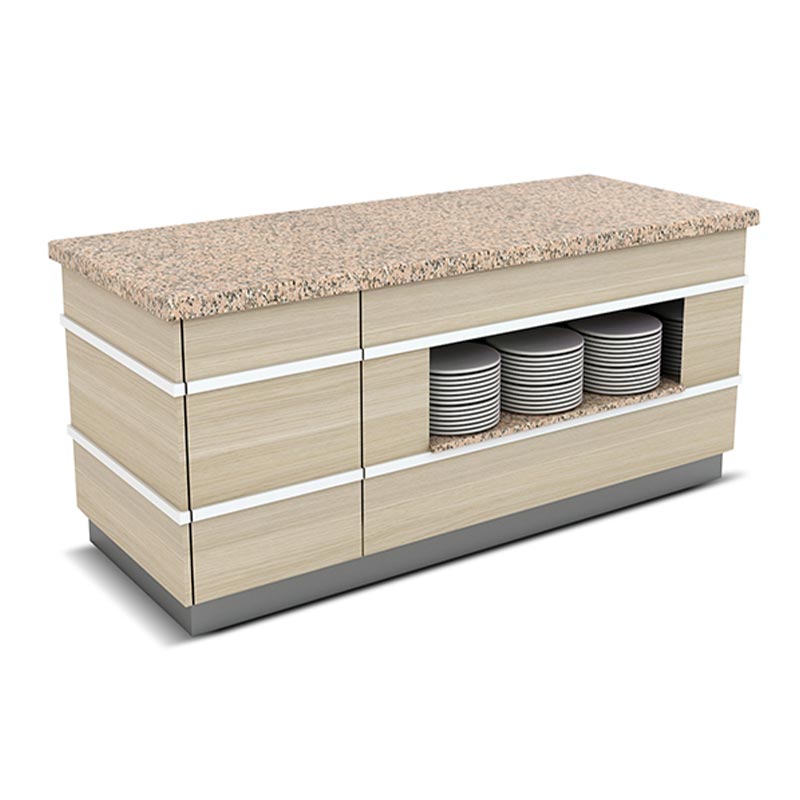 Empero Galata Nötr Servis Ünitesi, 240x90x90 cm — Empero