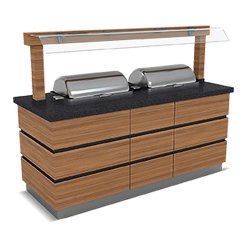 Empero Kapadokya Sıcak Servis Ünitesi, Nefeslikli, 2 Chafing Dish — Empero