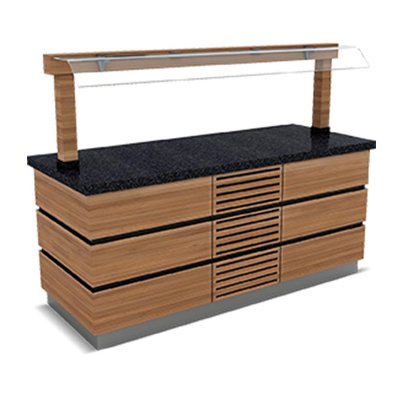 Empero Kapadokya Soğuk Servis Ünitesi, Nefeslikli, 140x90x90/155 cm — Empero