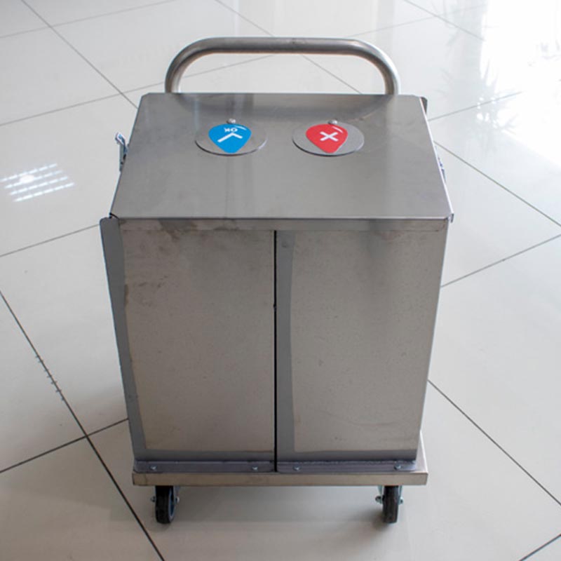 Empero Mobil Dezenfektan İstasyonu, Elektrikli, 750x605x875 mm — Empero — Görsel 2