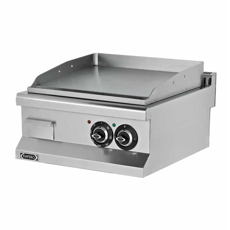 Empero Pleyt Yarı Oluklu Izgara, 60x63x28 cm, Elektrikli — Empero