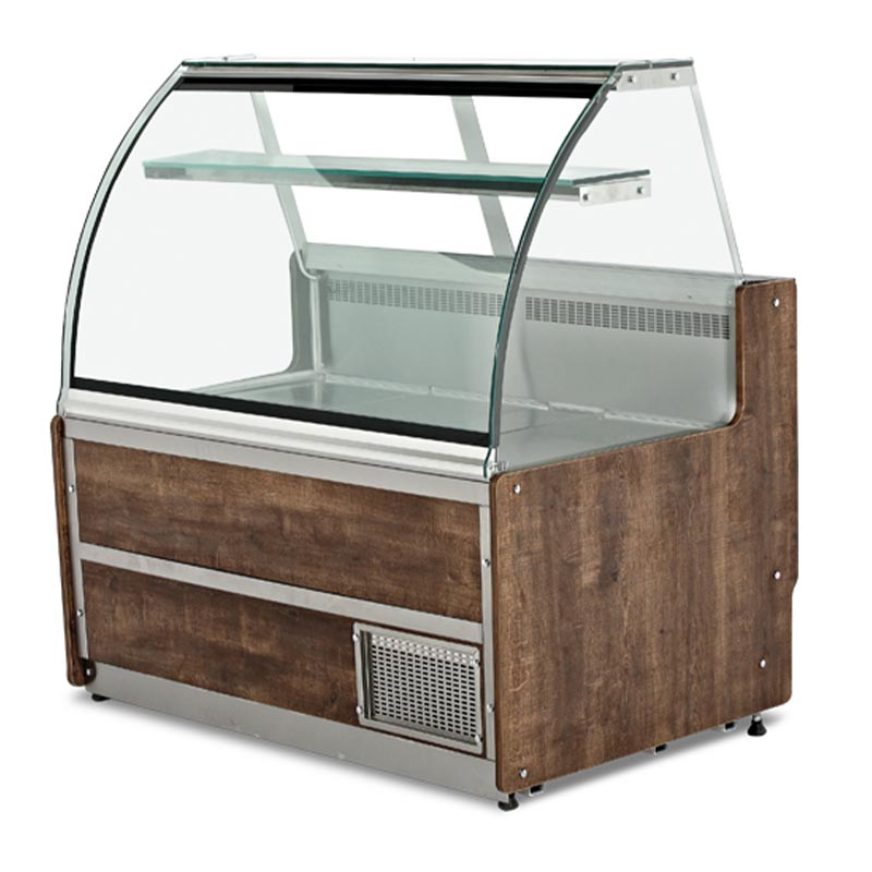 Empero Plüton Bombe Cam Teşhir Vitrini, 200x87x135 cm — Empero