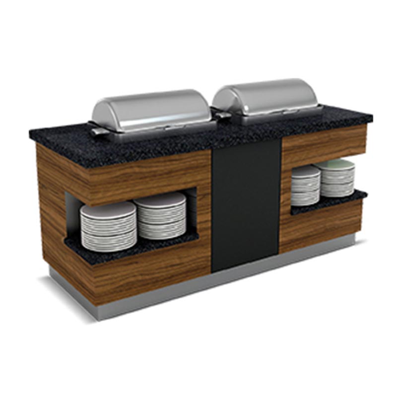 Empero Sümela Sıcak Servis Ünitesi, 2 Chafing Dish — Empero