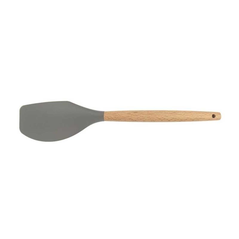 Epinox ASH-13 Ahşap Sap Silikon Sıyırma Spatulası, 31.5 cm