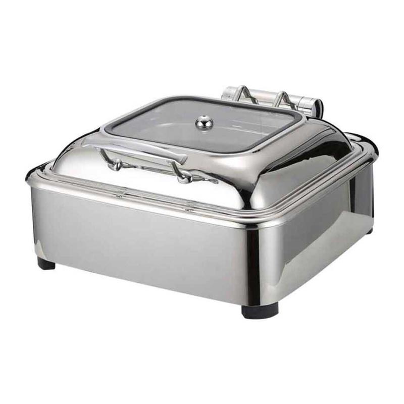 Epinox CDH-6G Hidrolik Kapaklı Chafing Dish, 6 L 2/3
