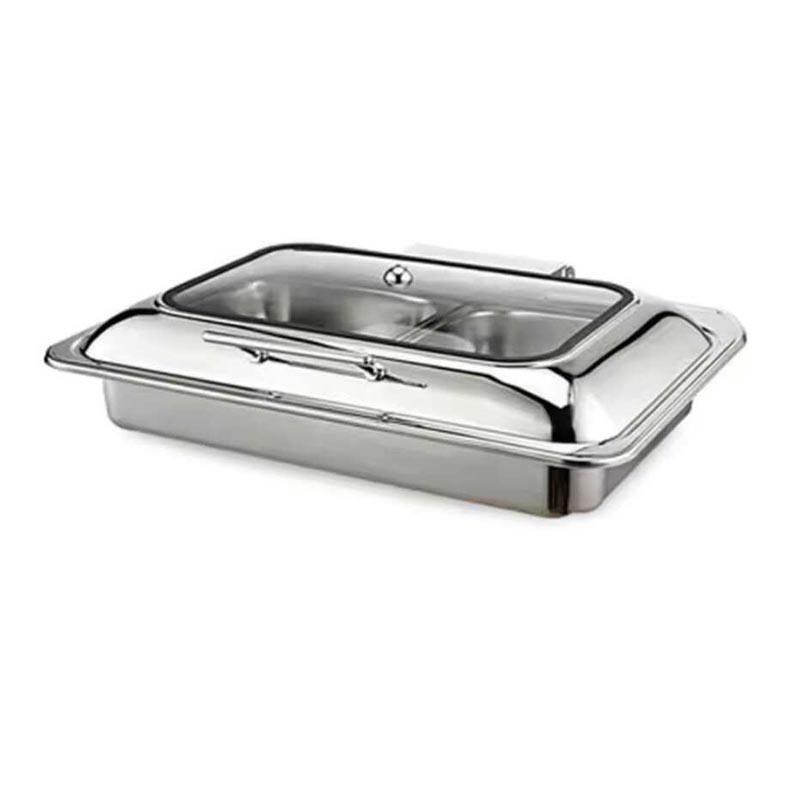 Epinox CDH-9G Hidrolik Kapaklı Gömme Chafing Dish, 9 L