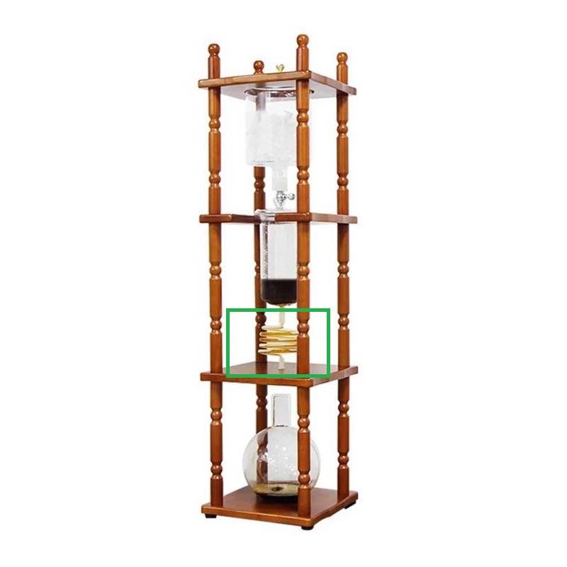 Epinox SC-3L SKK-03 Soğuk Kahve Demleme Spiral Alt Cam