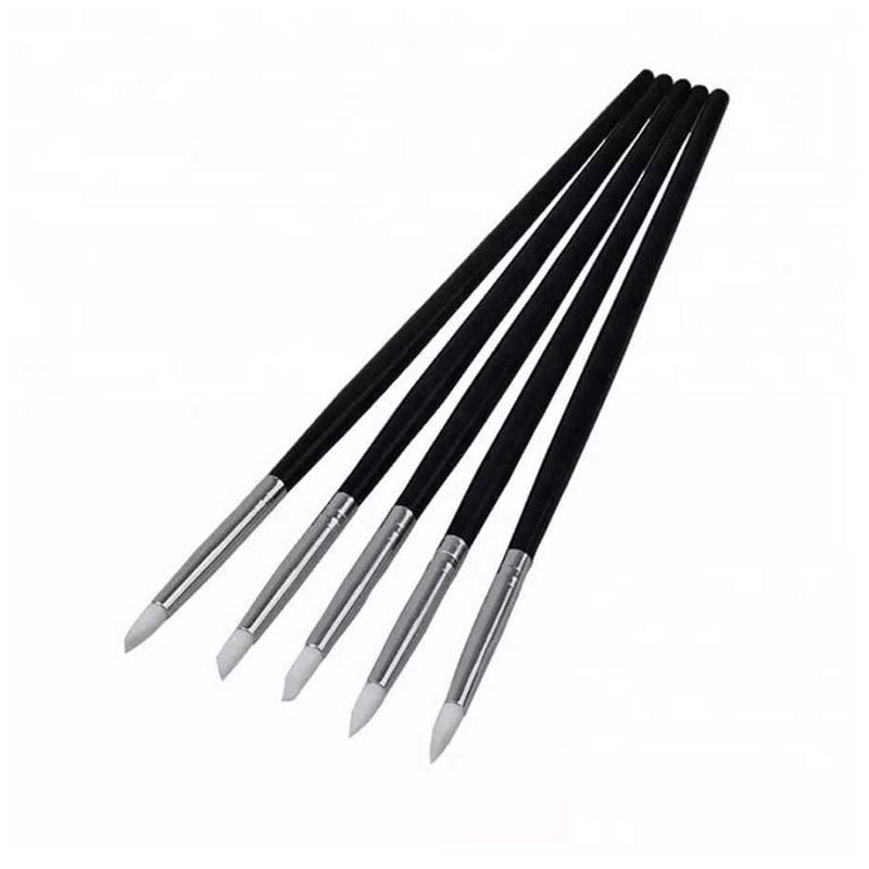 Epinox SUF-02 İnce Uçlu Silikon Fırça Seti, 5 Adet