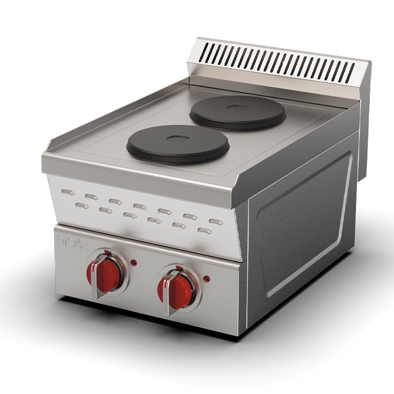 Ersöz 600 Seri 2 Gözlü Ocak, 40x60x30 cm, Elektrikli — Ersöz