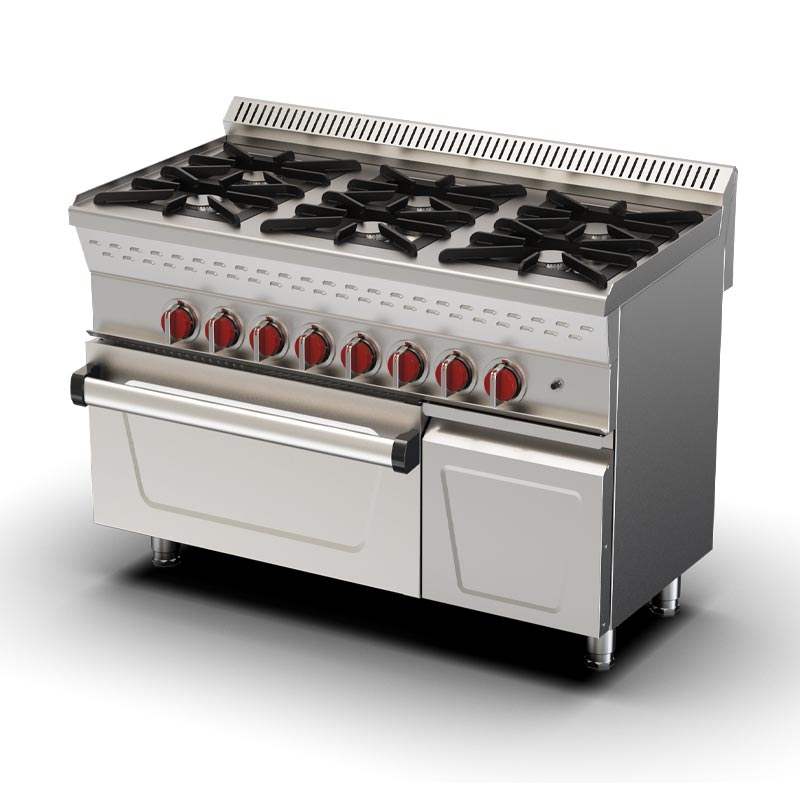 Ersöz 600 Seri 6 Gözlü Kuzine, 120x60x85 cm, Doğalgazlı — Ersöz