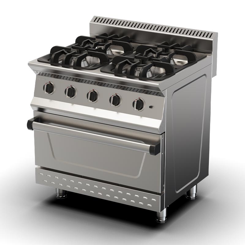 Ersöz 700 Seri 4 Ocaklı Kuzine, 80x73x85 cm, LPG'li — Ersöz