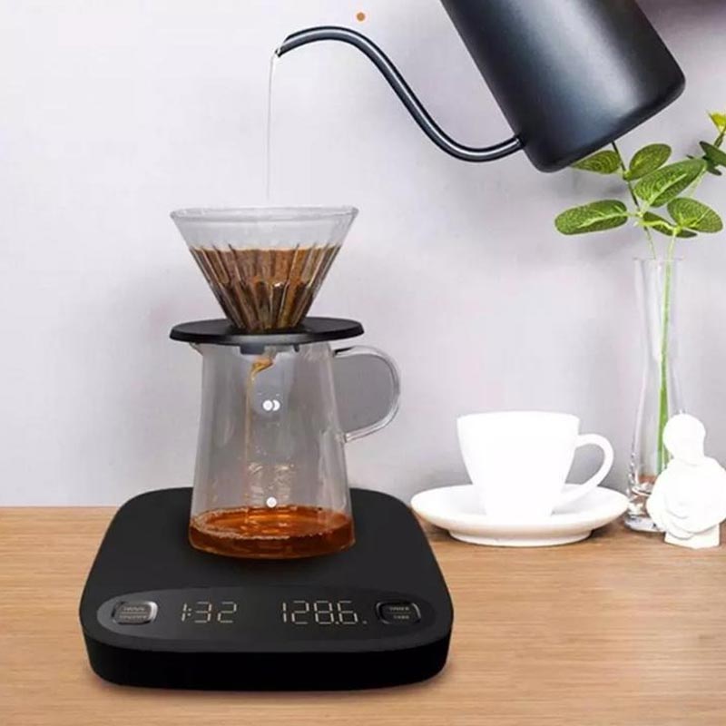 Escobarista Dijital Hassas Tartı, Led Ekranlı, Demleme Profilli — Escobarista — Görsel 4