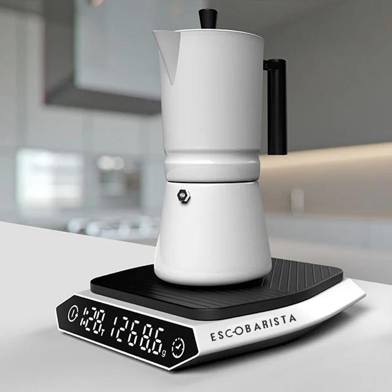 Escobarista Hassas Kahve Tartısı, Beyaz — Escobarista — Görsel 2