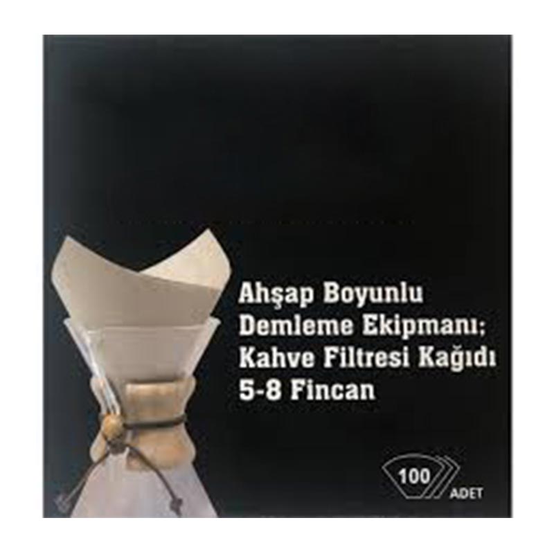 Escobarista Pour Over Chemex Filtre Kağıdı, 5 Cup, 100 Adet — Escobarista — Görsel 2