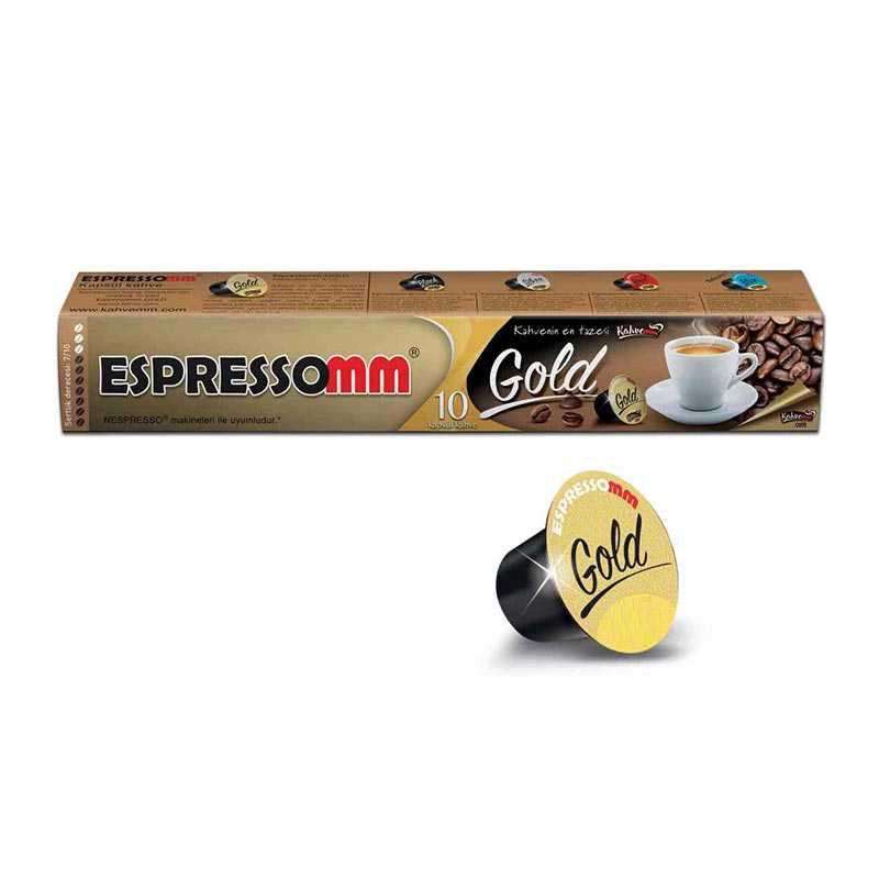 Espressomm Gold Kapsül Kahve, Nespresso Uyumlu — Espressomm — Görsel 2