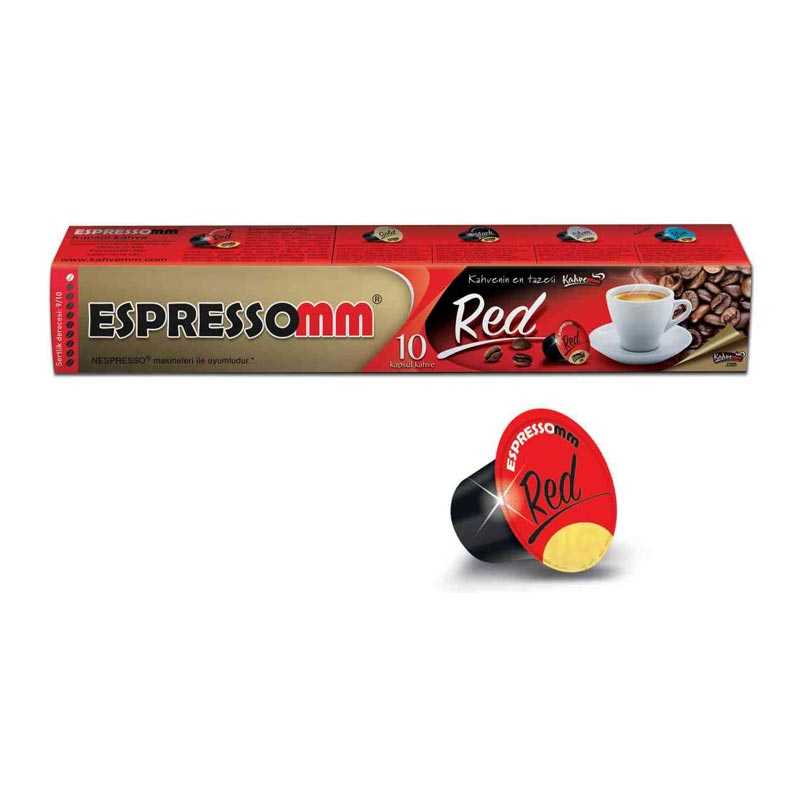 Espressomm Red Kapsül Kahve, Nespresso Uyumlu — Espressomm — Görsel 2