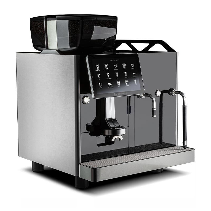 Eversys Enigma Classic E2MS Süper Otomatik Espresso Makinesi, Otomatik Süt Sistemli, Tempest — Eversys