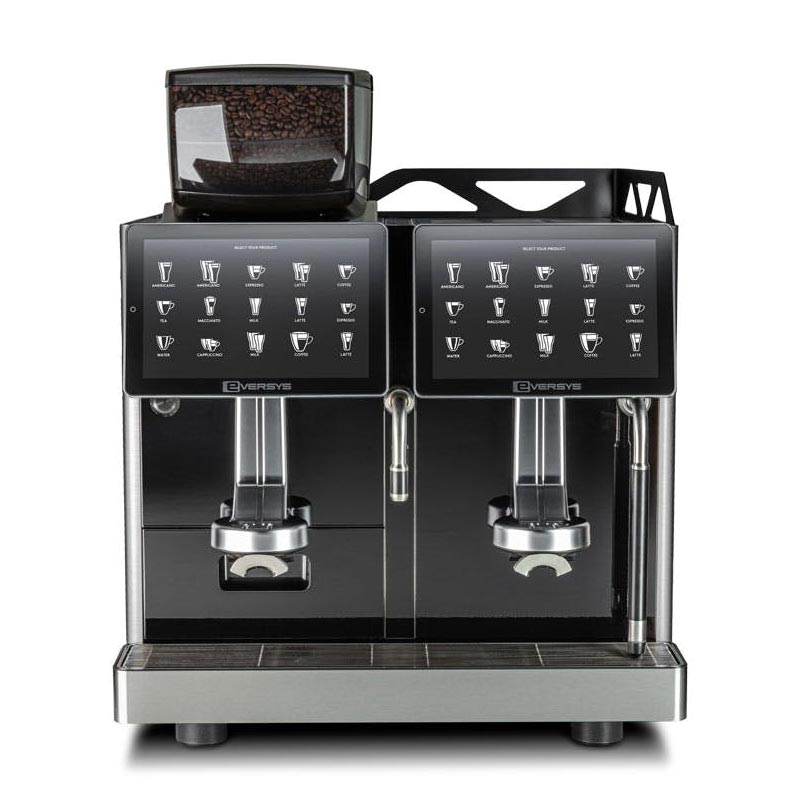Eversys Enigma Classic E4MS Süper Otomatik Espresso Makinesi, 2 Gruplu, Otomatik Süt Sistemli, Earth — Eversys