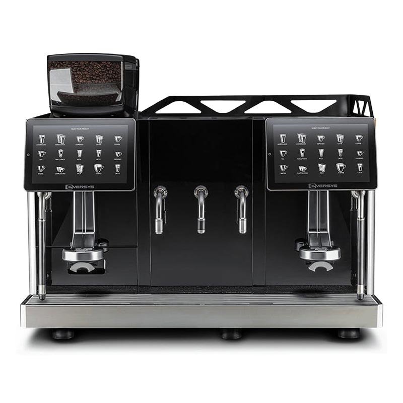 Eversys Enigma Classic E4MS X-Wide Süper Otomatik Espresso Makinesi, 2 Gruplu, Tempest — Eversys